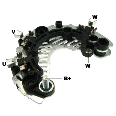 RECTIFICADOR TOYOTA COROLLA 1.8 90AMP 6X35A AVALANCHE (GA131) TIPO DENSO