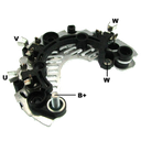 RECTIFICADOR TOYOTA COROLLA 1.8 90AMP 6X35A AVALANCHE (GA131) TIPO DENSO