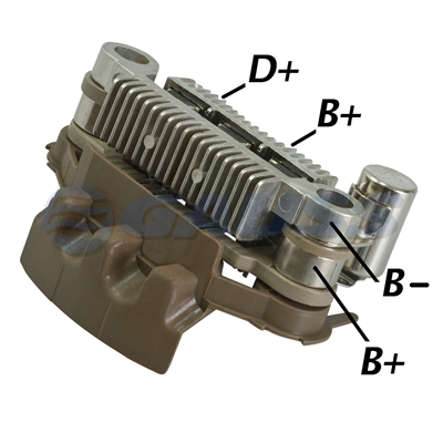 RECTIFICADOR MITSUBISHI HYUNDAI NISSAN 120AMP 6X50A TIPO MITSUBISHI