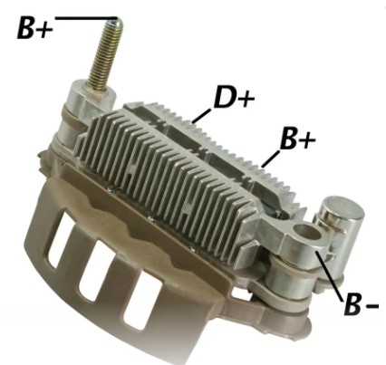 RECTIFICADOR MAZDA 626 140AMP 14X35A85MM TIPO MITSUBISHI