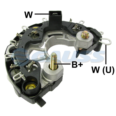 RECTIFICADOR FORD F250 F350 CUMMINS 120AMP 6X50A(GA235) TIPO BOSCH