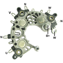 RECTIFICADOR MAZDA BT50 DIESEL RENAULT SANDERO LOGAN DUSTER 105AMP 3X35A AVALANCHE (GA344) TIPO BOSCH