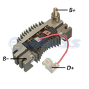 RECTIFICADOR MAZDA 85AMP 6X35A TRIDIODO 17.5MM (GA117) TIPO MAGNETI MARELLI