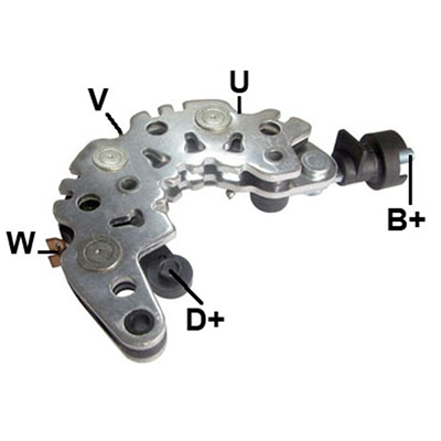 RECTIFICADOR CHERY QQ 16V 105AMP 6X35 AVALANCHE CON TRIDIODO TIPO CHERY