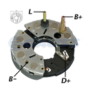 RECTIFICADOR CHEVROLET GM OPEL 65AMP 6X35A(GA028 GA029) TIPO BOSCH