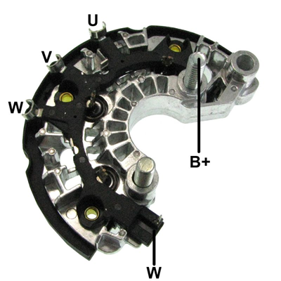 [07GA1755] RECTIFICADOR CHEVROLET GM 140AMP 3X50A AVALANCHE (GA712) TIPO DELCO