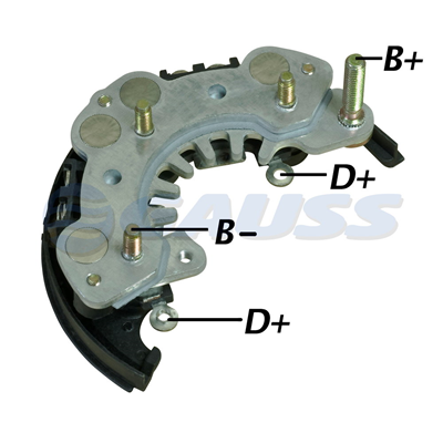 [07GA1761] RECTIFICADOR NISSAN 100NX PRIMERA MAZDA FTR 95AMP 8X35A TRIDIODO (GA251) TIPO HITACHI