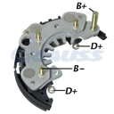 RECTIFICADOR NISSAN PRIMERA MAZDA 121 85AMP 6X35A TRIDIODO 103MM TIPO HITACHI