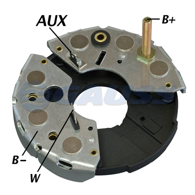 RECTIFICADOR RENAULT CLIO 1.6 120AMP 6X35A (GA306) TIPO BOSCH