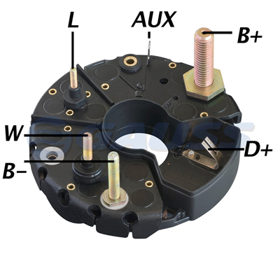 [07GA1954] RECTIFICADOR TRACTORS CASE CUMMINS 83 140AMP 8X35A (GA025) TIPO BOSCH