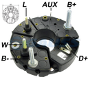 RECTIFICADOR SCANIA VOLVO MB MERCEDES BENZ 140AMP 14X35A TIPO BOSCH