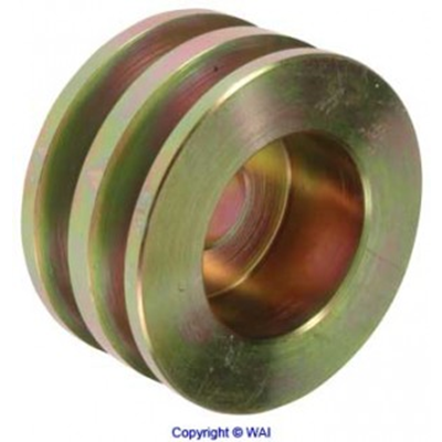 [3924-1101] POLEA ALTERNADOR DOBLE CHEVROLET CORREA 15 EJE 17MM Ø EXT 67.00MM