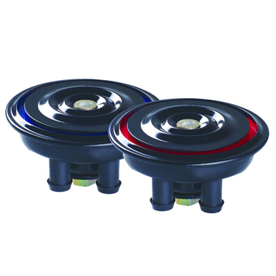 PITOS DISCO 12V 4AMP 115DB Ø92MM JUEGO X 2 BLISTER