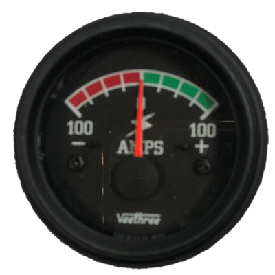 [16217087] AMPERIMETRO 100-100 52MM ESCALA COLOR ARO NEGRO