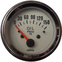 MARCADOR ACEITE MECANICO 150PSI TABLERO BLANCO ARO CROMADO