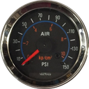 MARCADOR PRESION AIRE 0-10KG CM2 ARO CROMADO