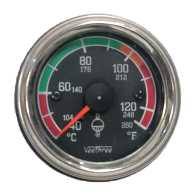 [16057629] MARCADOR TEMPERATURA AGUA MECANICO 72" 1.83M ESCALA COLOR ARO CROMADO