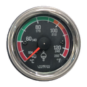 MARCADOR TEMPERATURA AGUA MECANICO 72" 1.83M ESCALA COLOR ARO CROMADO