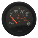 MARCADOR TEMPERATURA AGUA ELECTRICO 24V 40Ø-120Ø ARO NEGRO