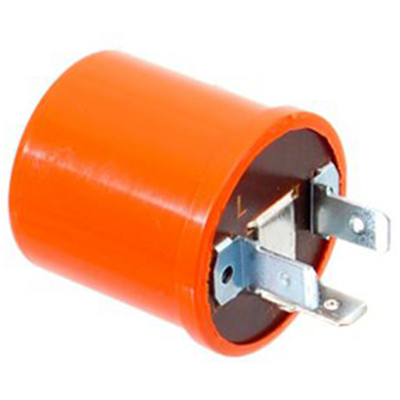 [13IM11424] FLASHER ELECT 3P 12V ALTO CON PLATINO MECANICO