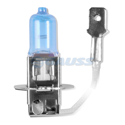 [28GL08] BOMBILLO HALOGENO H3 PK22S 12V 100W FARO MAXLIGHT 110% MAS LUZ 5000K PREMIUM CAJA X UNIDAD 62201CBA