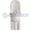 BOMBILLO MINIATURA 158 W2.1X9.5D 12V LUZ TABLERO INTERIOR MATRICULA BASE BLANCA MAXLIGHT 6000MCD STD BLISTER X 2 MOTOCICLETA