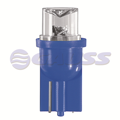 BOMBILLO MINIATURA 158 W2.1X9.5D L102B2 12V LUZ TABLERO INTERIOR BASE AZUL MAXLIGHT 5000MCD STD BLISTER X 2 MOTOCICLETA
