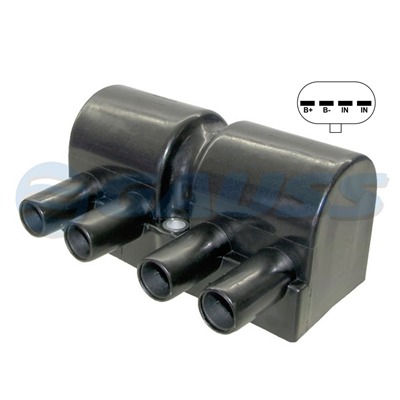 [29GC4038] BOBINA ENCENDIDO CHEVROLET CORSA 1.4 1.6 98 05 DAEWOO LANOS 1.6 NUBIRA 99 02 CON MODULO 4 P LEIG005 GC4038 SD-4001