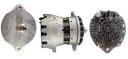 ALTERNADOR 40SI FREIGHTLINER CASCADIA /COLUMBIA /PETERBILT 386 /389 /KENTWORTH T660 /T680 /T800 /CUMMINS ISX15 /X15 /ISM /ISL J180 MOUNT 12V 240A 1P SIN POLEA DELCO
