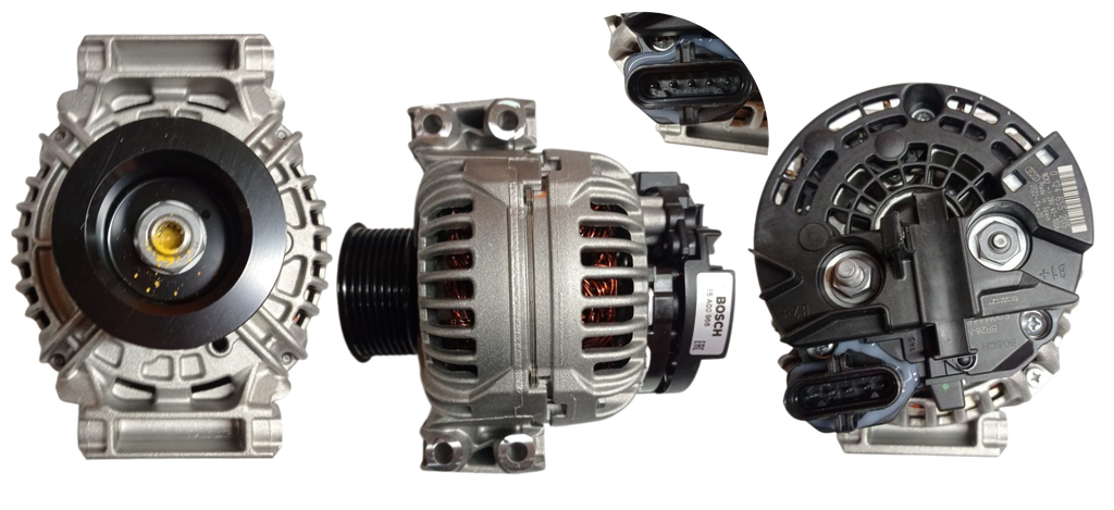 ALTERNADOR SCANIA SERIE P340/ P380 /P420 /G420 /G380 / R420 /R470 /R480 /R580 /SERIE T /K114 /K124 24V 100A 5P SEÑAL P-L-IG-S-FR 8PK BOSCH
