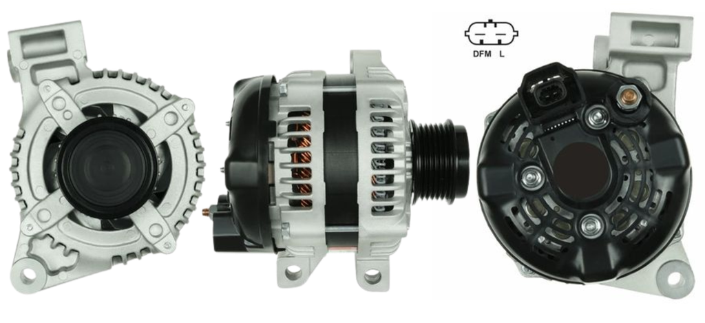 [26104211-8160] ALTERNADOR CHEVROLET CAPTIVA V6 3.6 /3.0 /EQUINOX V.6 3.6 12V 150A 2P SEÑAL L(RC)-F(FR) 6PK DENSO