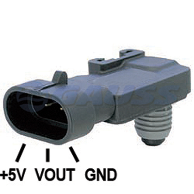 [32GI3060] SENSOR PRESION MULTIPLE (MAP) DAEWOO NUBIRA 2.0 LEGANZA 2.0 CHEVROLET ASTRA 1.6 3 P