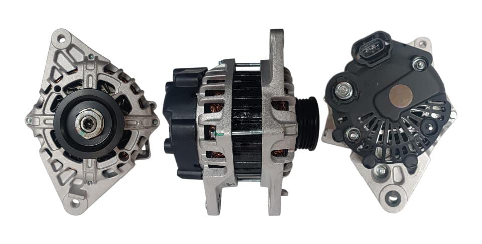 ALTERNADOR HYUNDAI ELANTRA I30 2.0 KIA SOUL 2.0 SPECTRA 2.0 12V 90AMP PASTORNILLO AJUSTE 3 PINES P:4PK T:MANDO V:INT(GA419 IY796)