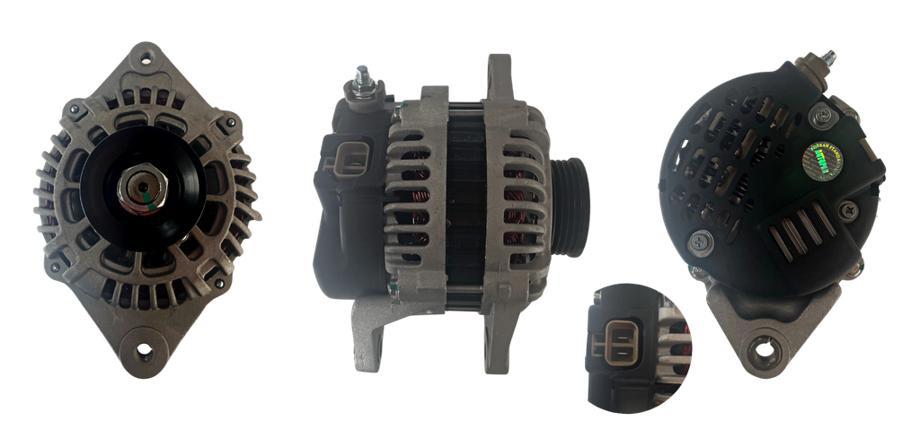 [69OK30D-18-300] ALTERNADOR KIA RIO 1.5 /SPEHIA 1.6 /1.8 /CERATO 1.6 12V 80A 2P L-S 4PK MANDO