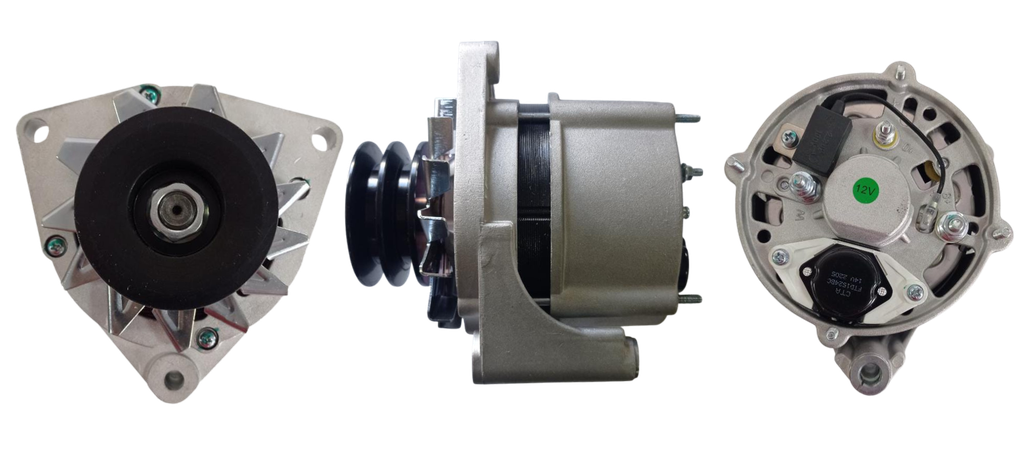 ALTERNADOR MERCEDES BENZ CAMION /MASSEY FERGUSSON /MOTORES DEUTZ UNIVERSAL 3 OREJAS 12V 55A 1P 2V BOSCH