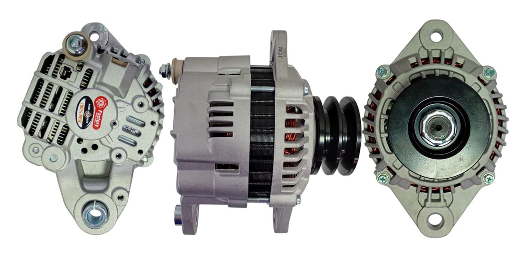 ALTERNADOR MITSUBISHI CANTER FUSO 4D34 24V 55AMP 80MM 2PINES P: 2V T:MITSUBISHI V:INT(GA808)