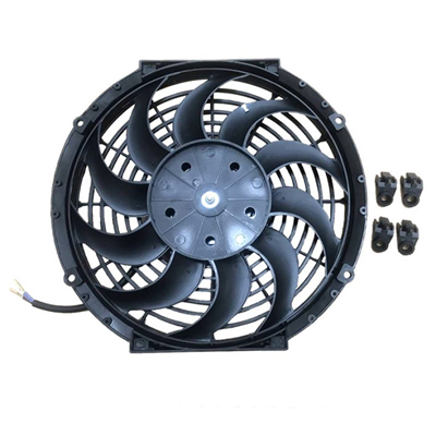 [74GE1145] MOTOVENTILADOR UNIVERSAL 12" 12V 2794 10ASPAS Ø MOTOR HORARIO P80W ASPIRA Ø HELICE286MM SIN AIRE