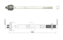 AXIAL DIRECCION FIAT PALIO PALIO 1.4 1.6 1996-2000 SIENA 1.4 1.6 1996-2000