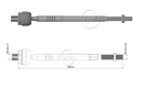 AXIAL DIRECCION KIA PICANTO MORNING 1.1 2008-2011 HYUNDAI I10 1.1 1.2 2009-2015 (LARGO 293MM)
