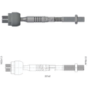 TERMINAL AXIAL FORD EDGE 09-15 MKX 07-15 L:220 RC:M22-1 50 RP:M16-1 50 TP:132N.M MTC:326N.M 