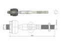 AXIAL DIRECCION FORD RANGER 2.5 3.2 2017-2020 (DIRECCION ELECTROASISTIDA)