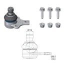 ROTULA SUSPENSION VOLKSWAGEN GOLF 1.6 1.8 2.0 1993-2000 JETTA 1.8 2.0 1987-1993 VENTO 1.8 1991-1998 SEAT CORDOBA 1.8 2.0 1993-2002 IBIZA 1.8 1993-2002 TNK VA357