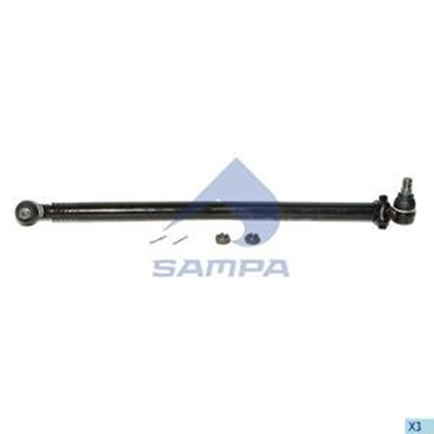 [66097.319-01] BARRA CORTA DE DIRECCION MERCEDES ATEGO 1016 L: 836MM OEM A9724601405