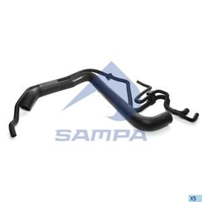 [66201.047] MANGUERA FLEXIBLE RADIADOR MERCEDES BENZ ATEGO 1016 1017 OEM A9705012582