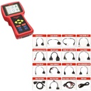 ESCANER X-318 MULTIMARCA (PRUEBA DE ACTUADORES, LECTOR DE FLUJO DE DATOS, BORRAR CODIGOS DE FALLA) MOTOCICLETA