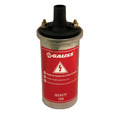 [29GC4177] BOBINA ENCENDIDO ELECTRONICO TIPO BOTELLA  ROJA  UNIVERSAL 12V 2P GC4143  GC4177  9220081067