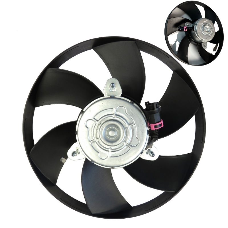[74GE1006] MOTOVENTILADOR SEAT IBIZA 1.6 VW VOLKSWAGEN POLO 1.6 1.8 6ASPAS Ø MOTOR100MM HORARIO P288W ASPIRA Ø HELICE300MM CON AIRE