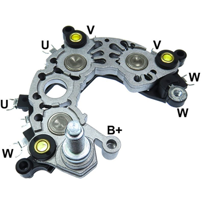 RECTIFICADOR KIA PICANTO ION CHEVROLET COBALT 1.8L 130A 6X50A AVALANCHE B+: M8X20MM GA352 TIPO BOSCH