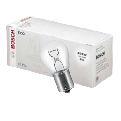 [CB1987302811] BOMBILLO MINIATURA 1141 BA15S 12V 21W DIRECCIONAL ECO LINE STD CAJA X 10 1987302811 7506 1057 12498 