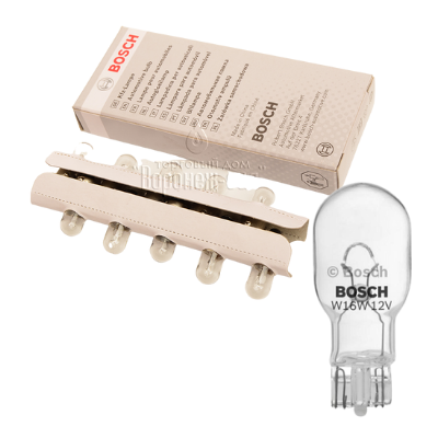 [CB1987302821] BOMBILLO INCANDESCENTE 921 W16W W2.1X9.5D 12V 16W T5  X UNIDAD EMPAQUE CAJA X 10